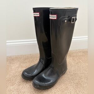 Hunter Black Rain Boots
